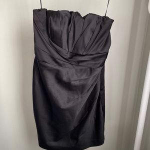 Express 8 Black Strapless Dress